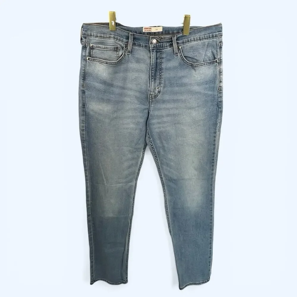 Levi's Signature Slim Jeans Men's 38x32 (37x32)